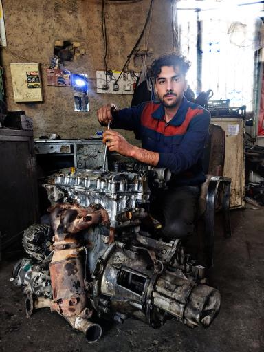 عکس تعمیرگاه تخصصی نیتروژن