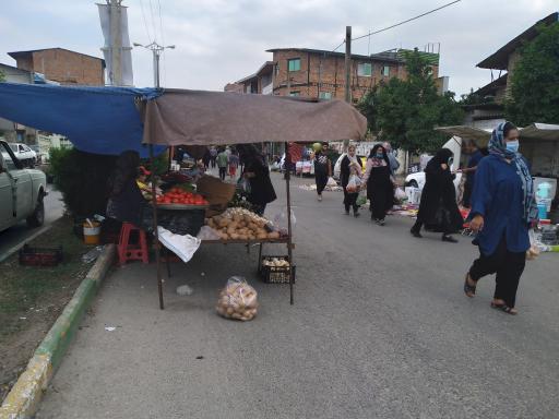 عکس ابتدای سه شنبه بازار سورک