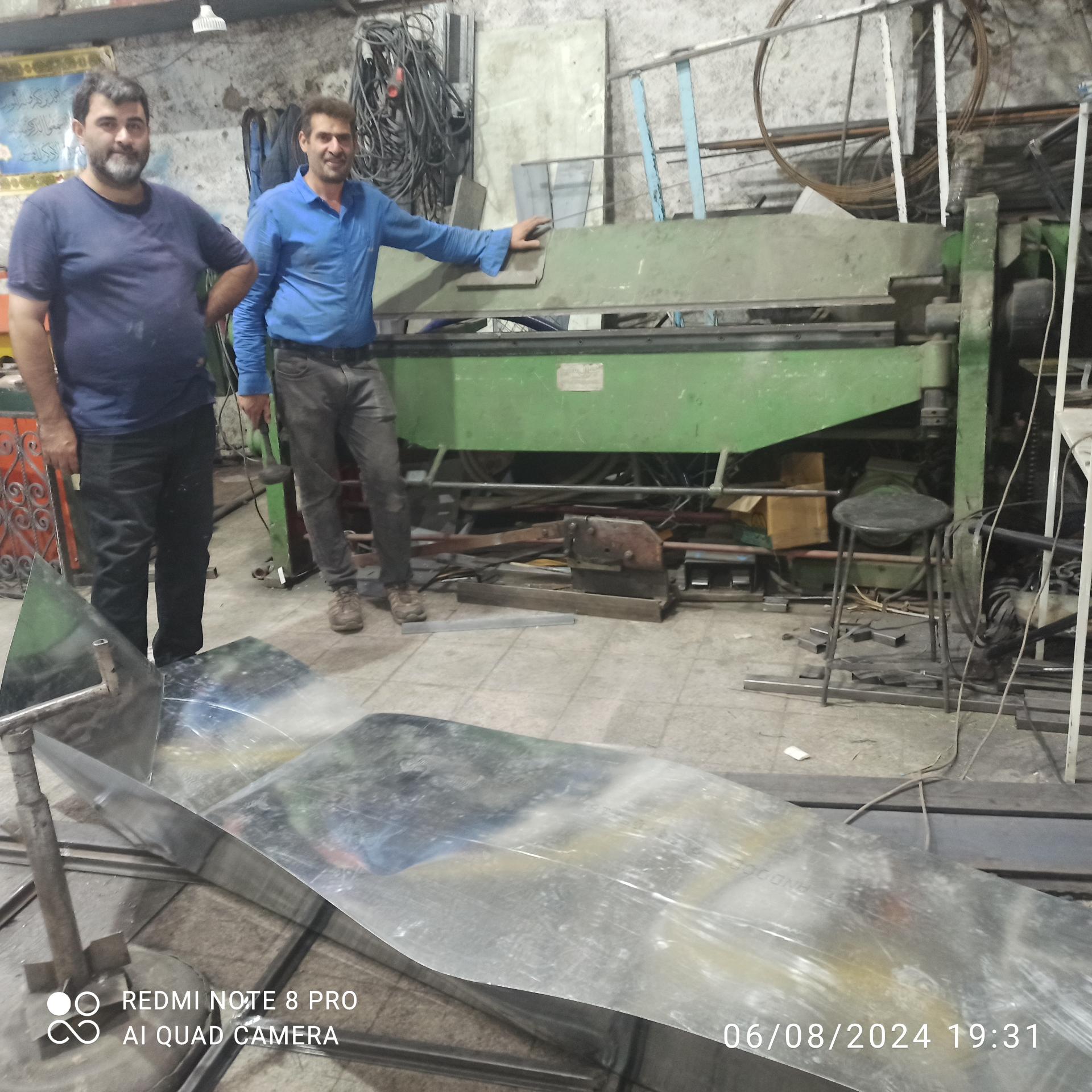 عکس جوشکاری و ساخت درب و پنجره آهنی محمد 