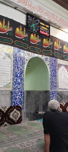 عکس مسجد جامع زیرآب