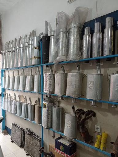 عکس اگزوز و رادیاتور سازی نوروزی