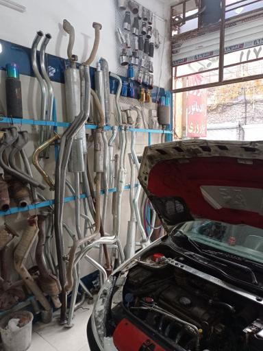 عکس اگزوز و رادیاتور سازی نوروزی