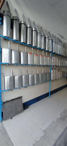 عکس اگزوز و رادیاتور سازی نوروزی