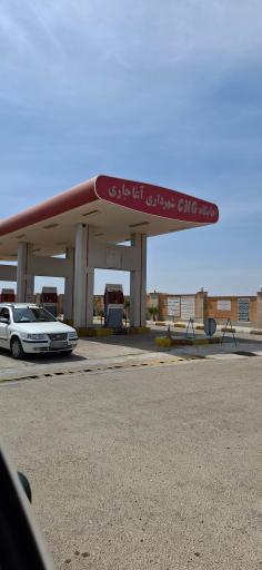 عکس پمپ گاز CNG