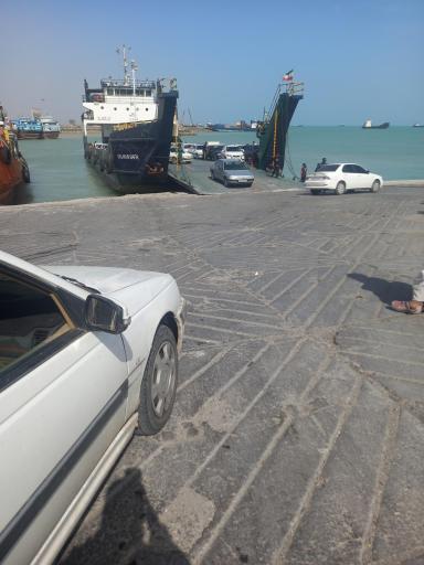 عکس اسکله گردشگری و مسافربری بندرپل 