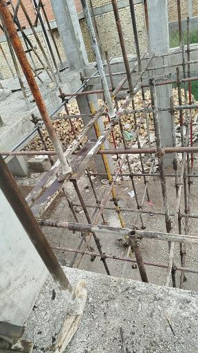 عکس داربست فلزی قصر گلستان (پهلوانی)