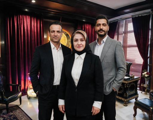 عکس گروه وکلای مشهور