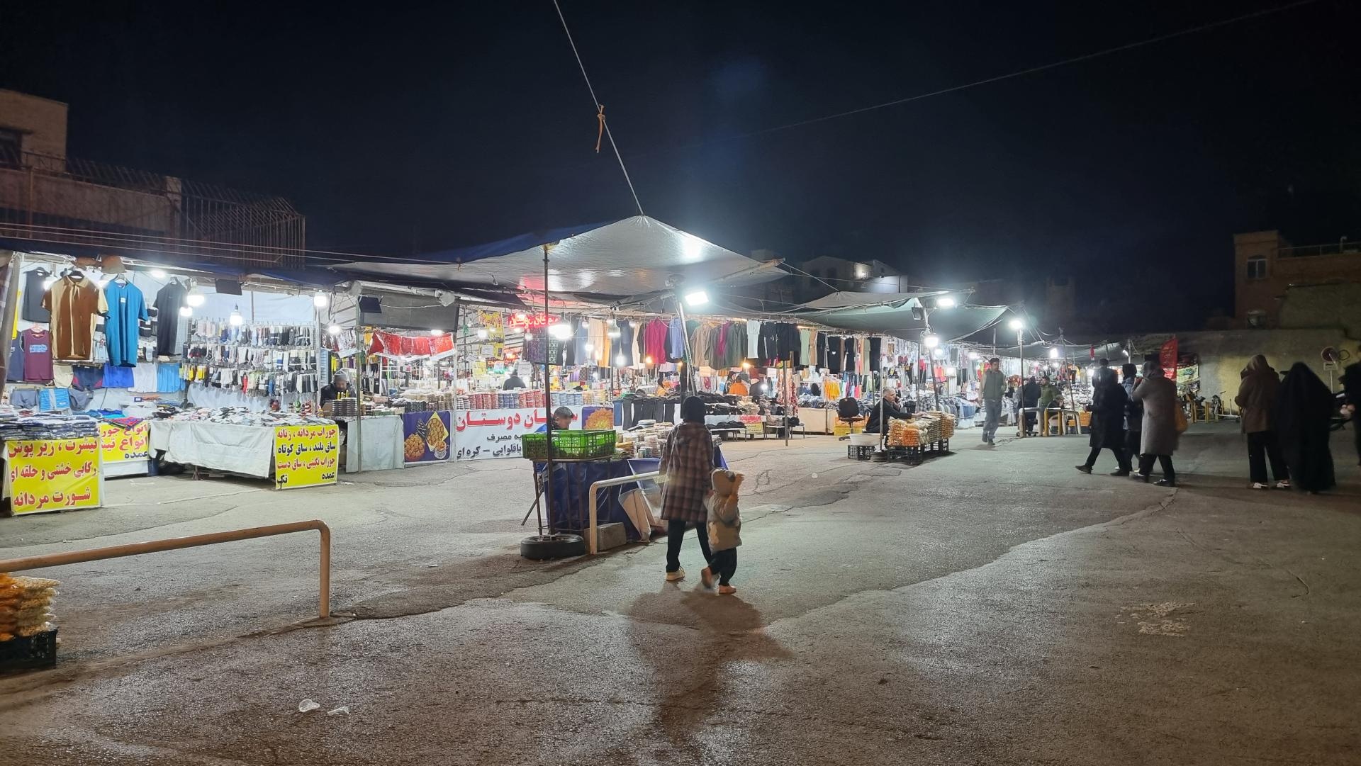 عکس بازار دستفروش ها