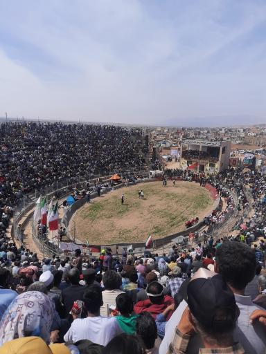 عکس گودکشتی با چوخه زینل خان