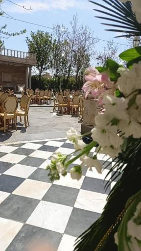 عکس باغسرا و تالار هیراد