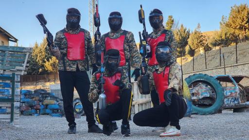 عکس باشگاه پینت بال ضد گلوله