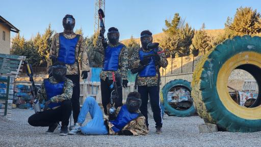 عکس باشگاه پینت بال ضد گلوله