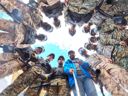 عکس باشگاه پینت بال ضد گلوله