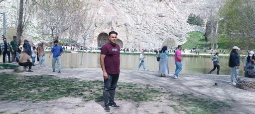 عکس دریاچه طاق بستان