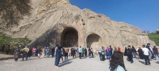 عکس دریاچه طاق بستان