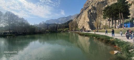 عکس دریاچه طاق بستان