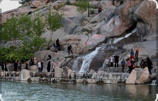 عکس دریاچه طاق بستان