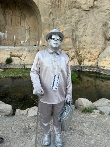 عکس دریاچه طاق بستان