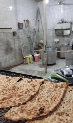 عکس نانوایی سنگکی برادران امندی