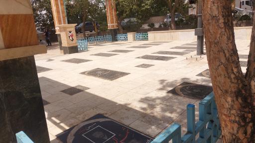 عکس گلزار شهدای باغشن