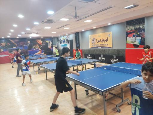 عکس آکادمی تنیس روی میز امین 