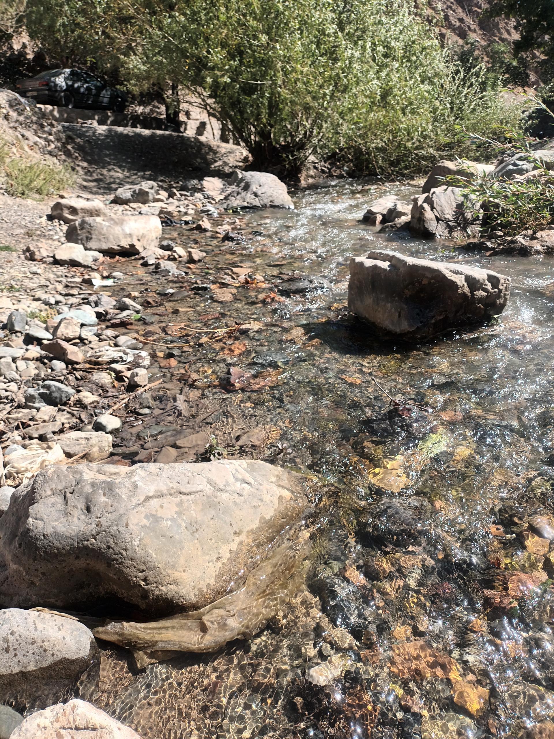 عکس آبشار درود