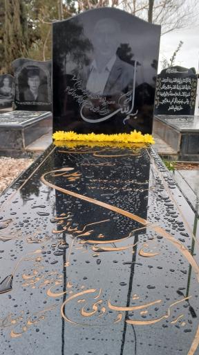 عکس مزار رضا رفیعی نژاد