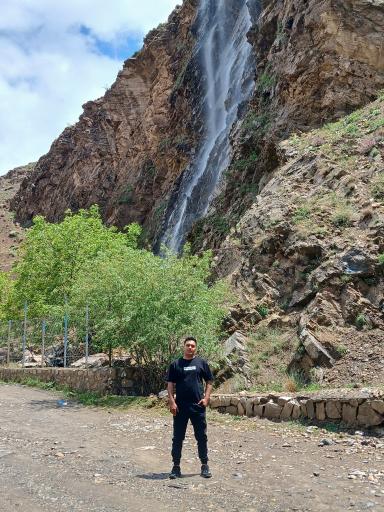 عکس آبشار درود