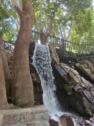 عکس آبشار درود
