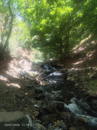 عکس آبشار درود