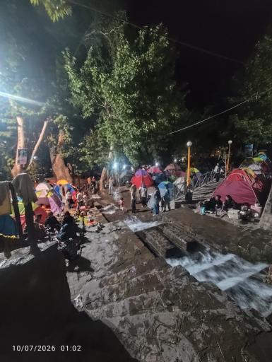 عکس آبشار درود