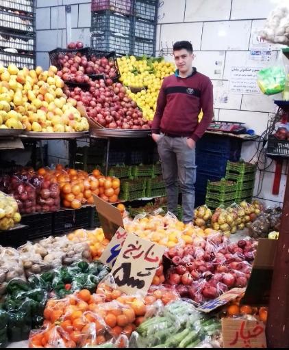عکس میوه فروشی گل اندام