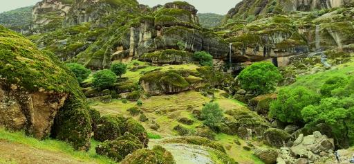 عکس هفت حوض مخملکوه 