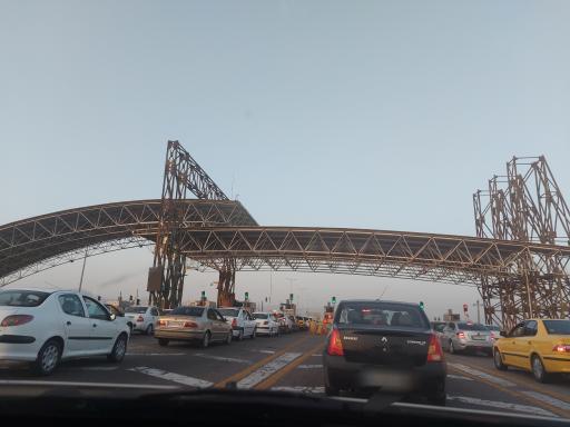 عکس عوارضی قزوین - رشت