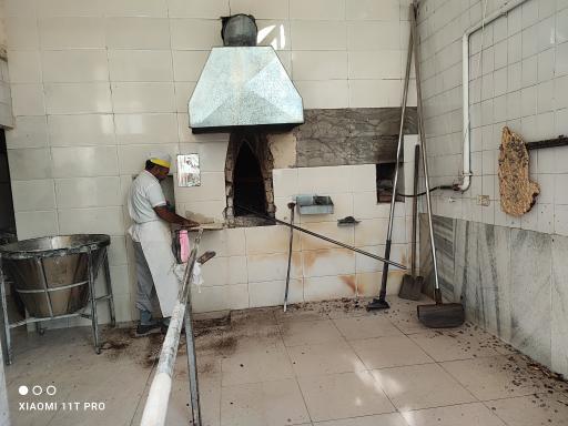 عکس نانوایی سنگک