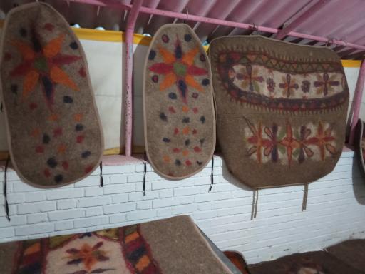 عکس نمد مالی سنتی علی زاده