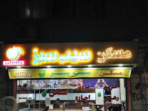 عکس مشاور املاک سیب سبز