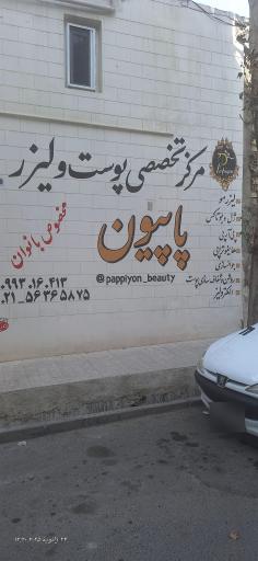 عکس کلینیک پوست و لیزر پاپیون
