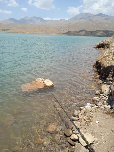 عکس دریاچه سد طالقان