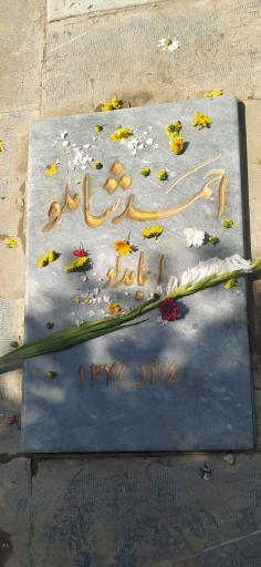 عکس آرامگاه احمد شاملو