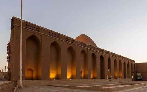 عکس یخچال خشتی میبد