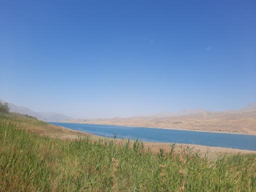 عکس دریاچه سد طالقان