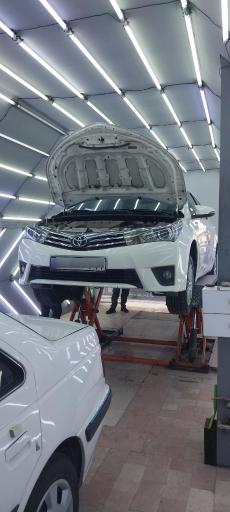 عکس تشخیص رنگ اتومبیل حسن مظلومی