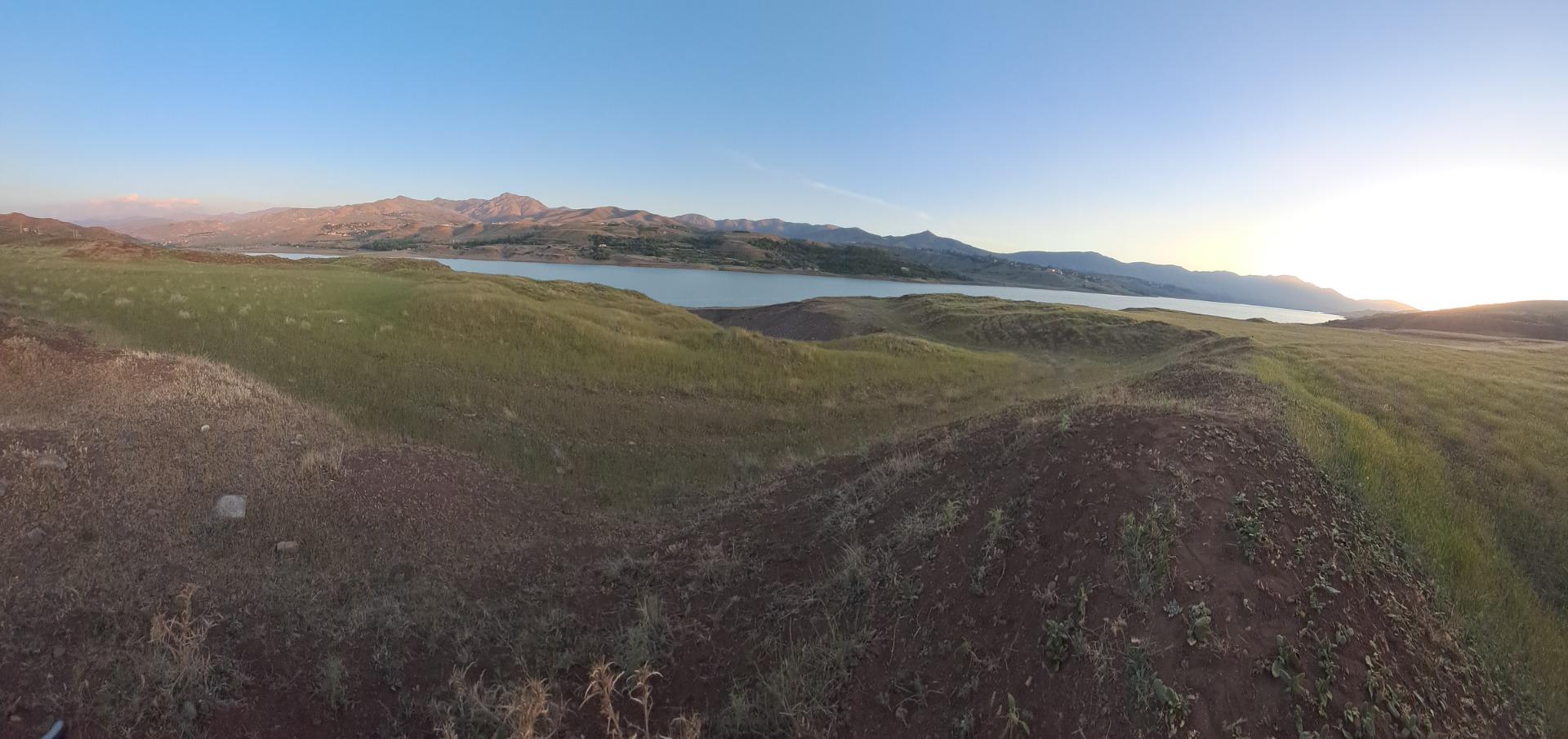 عکس دریاچه سد طالقان