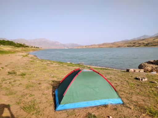 عکس دریاچه سد طالقان