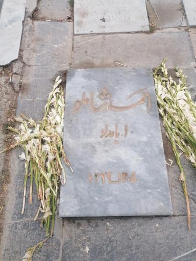 عکس آرامگاه احمد شاملو