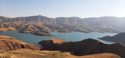 عکس دریاچه سد طالقان