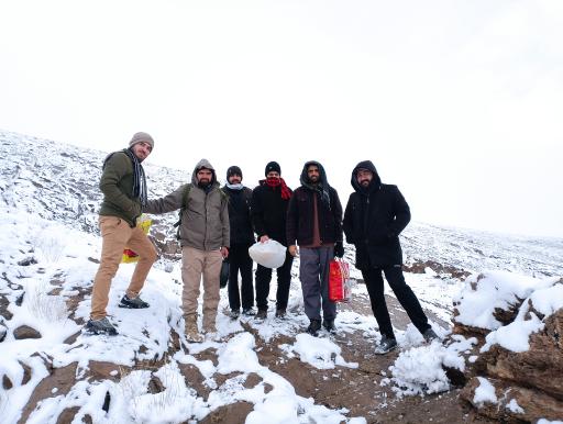 عکس قله شامخات 