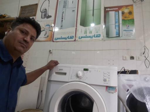 عکس نمایندگی لباسشویی 
