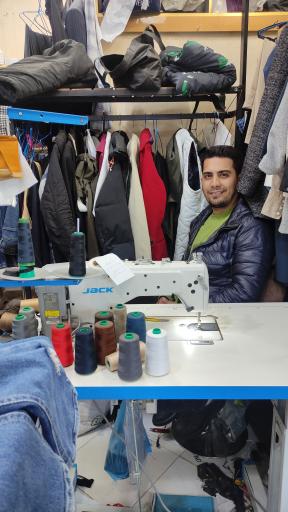 عکس خیاطی محمد